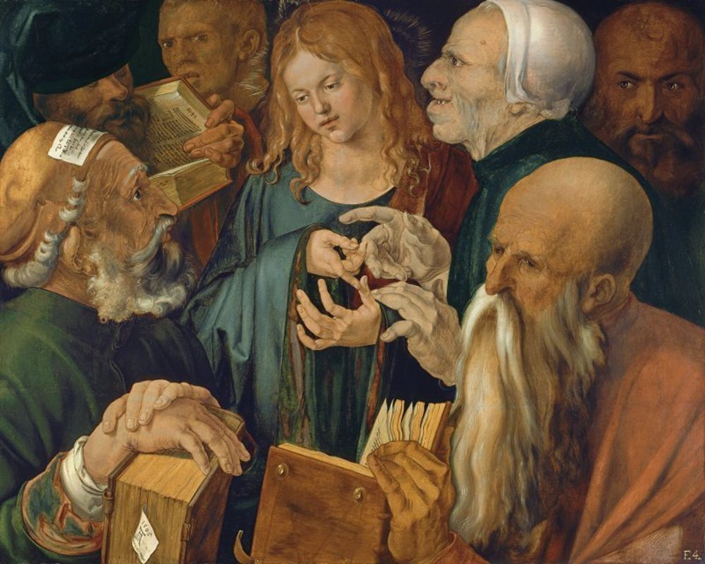 Albrecht Dürer - Jesus among the Doctors.jpg